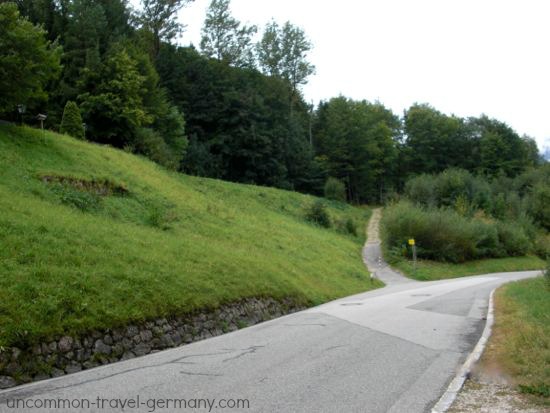 path to berghof ruins