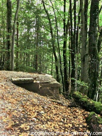 underground shaft, berghof ruins
