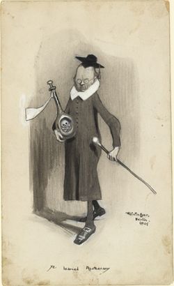 lyonel feininger, apothecary