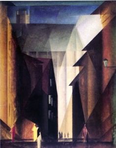 lyonel feininger, barfusserkirche 1924