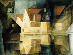 lyonel feininger, gelmeroda village pond
