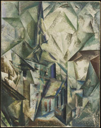 lyonel feininger, umpferstedt II