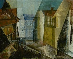 lyonel feininger, village street
