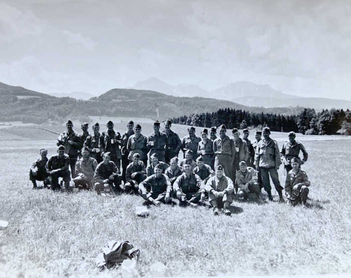125th Armored Engineer Battalion near Berchtesgaden 1945 125th Armored Engineer Battalion near Berchtesgaden 1945