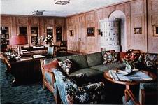Hitler's office at the Berghof, color Hitler's office at the Berghof, color