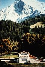 HItler's Berghof, Hoher Goll behind it