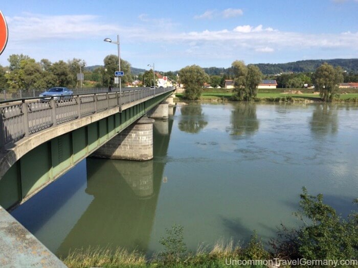 el puente sobre el rio Inn Braunau-am-inn-bridge