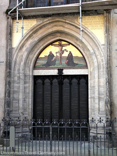 Doors of the Castle Church, Wittenberg Germany