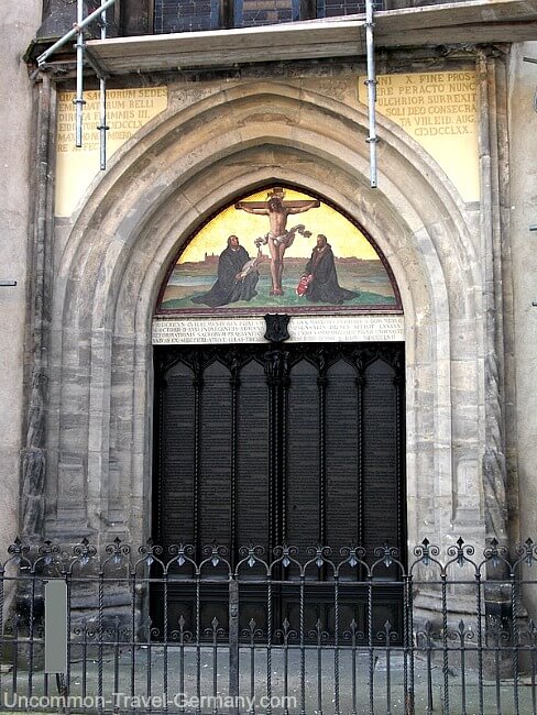 Doors of the Castle Church, Wittenberg Germany Doors of the Castle Church, Wittenberg Germany