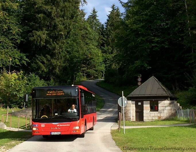 Eagle's Nest bus returning on special road Eagle's Nest bus returning on special road