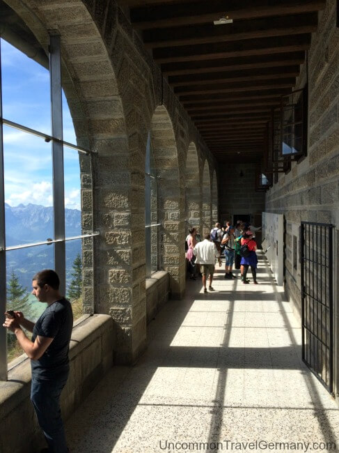 Sun porch at the Eagle's Nest Germany Sun porch at the Eagle's Nest Germany