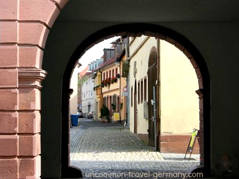 Archway in Hammelburg Germany