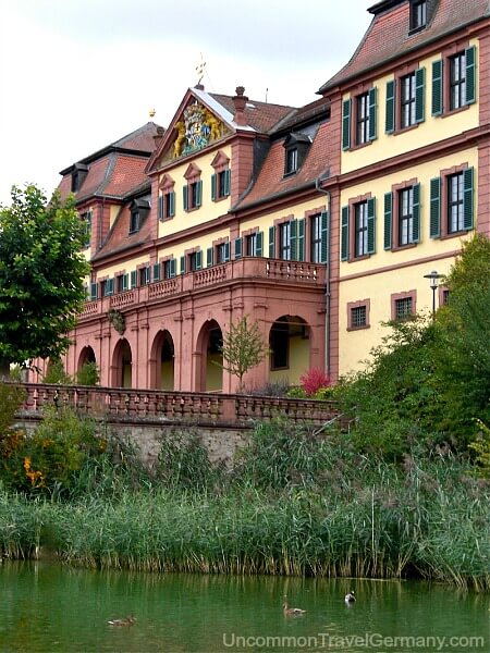 Red Palace in Hammelburg Germany
