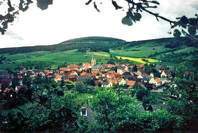 Sodenberg Mountain, above Obereschenbach