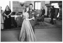 Wedding party at the Eagle's Nest, Eva Braun dancing with Hermann Fegelein Wedding party at the Eagle's Nest, Eva Braun dancing with Hermann Fegelein