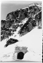 Kehlsteinhaus, Eagle's Nest, in 1938, in winter