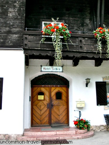 Entrance to Hotel zum Turken