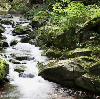 ilse river waterfall, harz