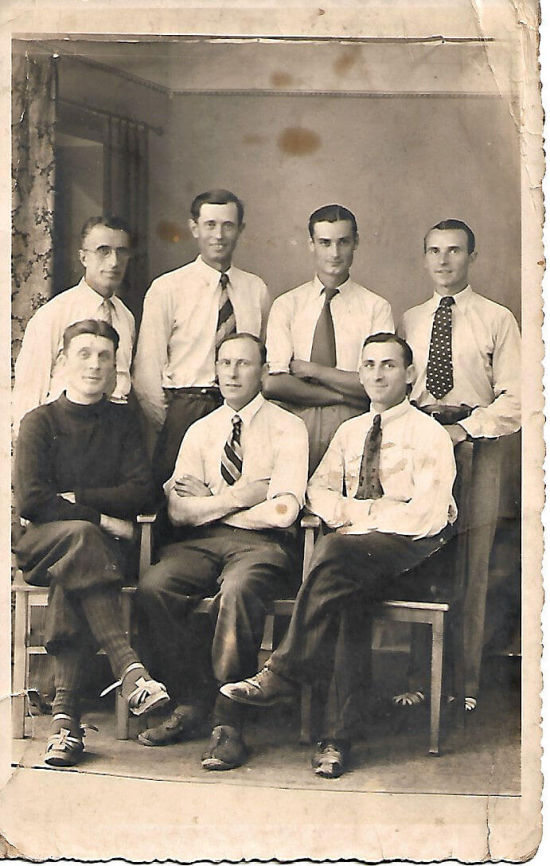 Jean Roullet and friends WWII