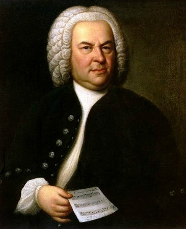 Portrait of Johann Sebastian Bach, 1746 Portrait of Johann Sebastian Bach, 1746