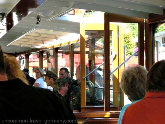Inside the Electric Boat on the Königssee