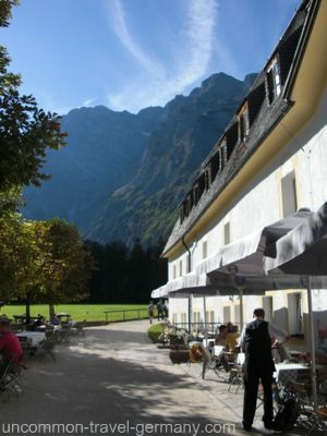 Restaurant near St. Bartholomae, Konigssee