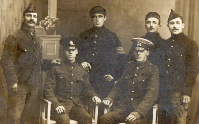 Lager Hammelburg POW's in World War I, group photo