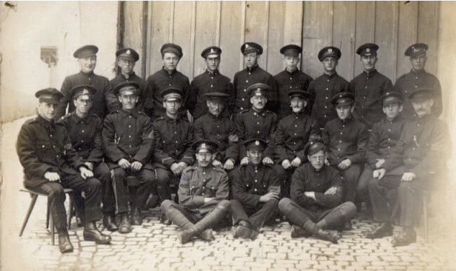 Lager Hammelburg POW's in World War I, group photo