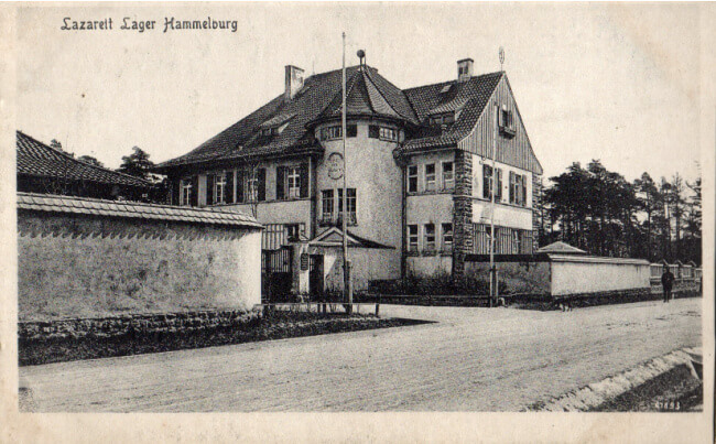 Lager Hammelburg Lazarett building, POW hospital, 1917