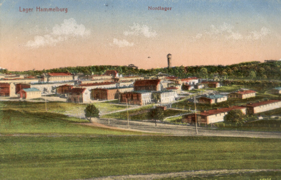 Lager Hammelburg postcard, Nordlager, 1917