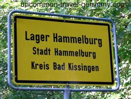 Sign for Lager Hammelburg