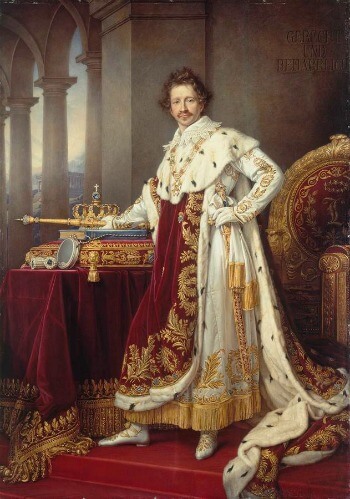 Portrait of King Ludwig I of Bavaria Portrait of King Ludwig I of Bavaria
