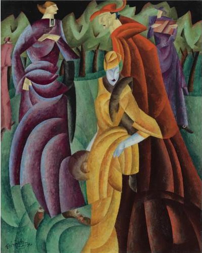 Lyonel Feininger, Jesuits III, 1915 Lyonel Feininger, Jesuits III, 1915