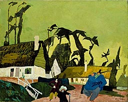 Lyonel Feininger, Longeuil, Normandie, 1909 Lyonel Feininger, Longeuil, Normandie, 1909