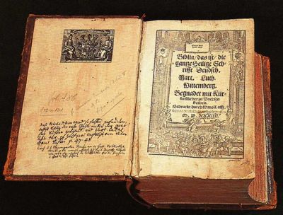 Martin Luther's Bible