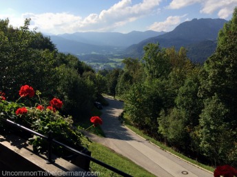View of Obersalzberg from Hotel zum Turken
