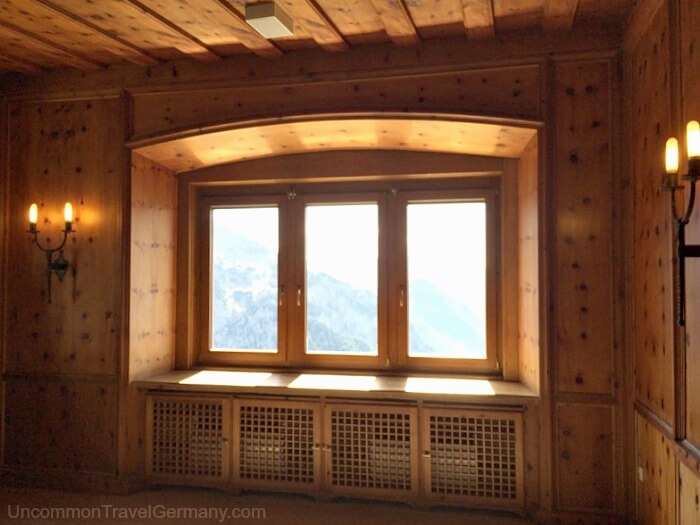 Eagles Nest Germany, Scharitzkehl room now Eagles Nest Germany, Scharitzkehl room now