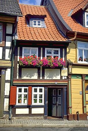 Smallest House in Wernigerode, Harz Smallest House in Wernigerode, Harz