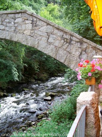 Jungfernbrücke, Königsruhe, Bode Valley, Thale, Germany