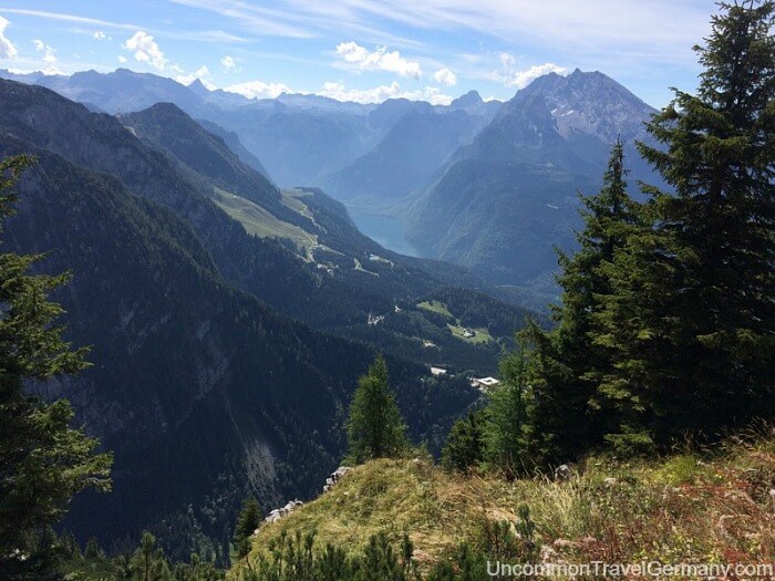 View of Lake Konigssee and the Alps from Hitler's Eagles Nest