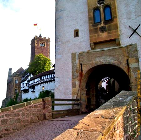 Main entrance to Wartburg Castle