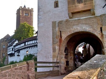 Wartburg Castle entrance