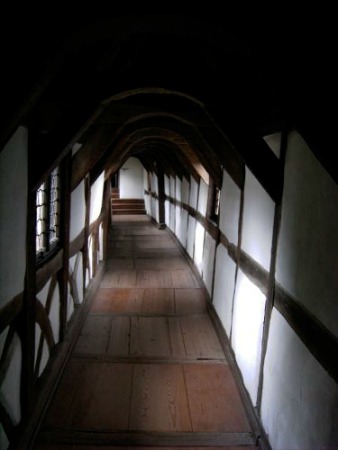 Passageway in the Burghof, Wartburg Castle, Germany