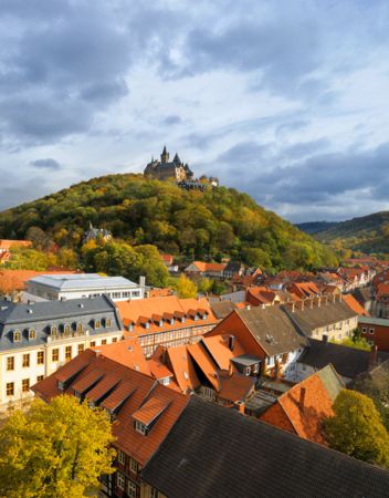 Wernigerode Castle and Town, Harz Wernigerode Castle and Town, Harz