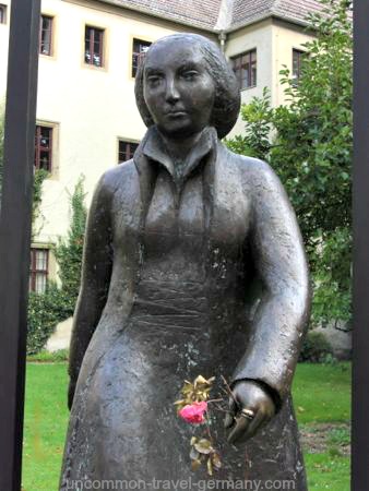 Statue of Martin Luther's Wife, Katharina von Bora, Wittenberg Germany Statue of Martin Luther's Wife, Katharina von Bora, Wittenberg Germany