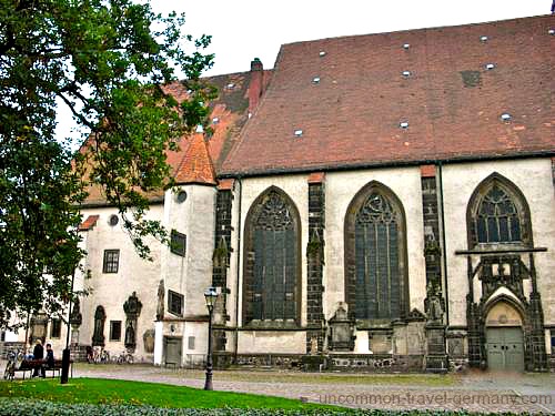 The Town Church, or Stadtkirche, Wittenberg Germany